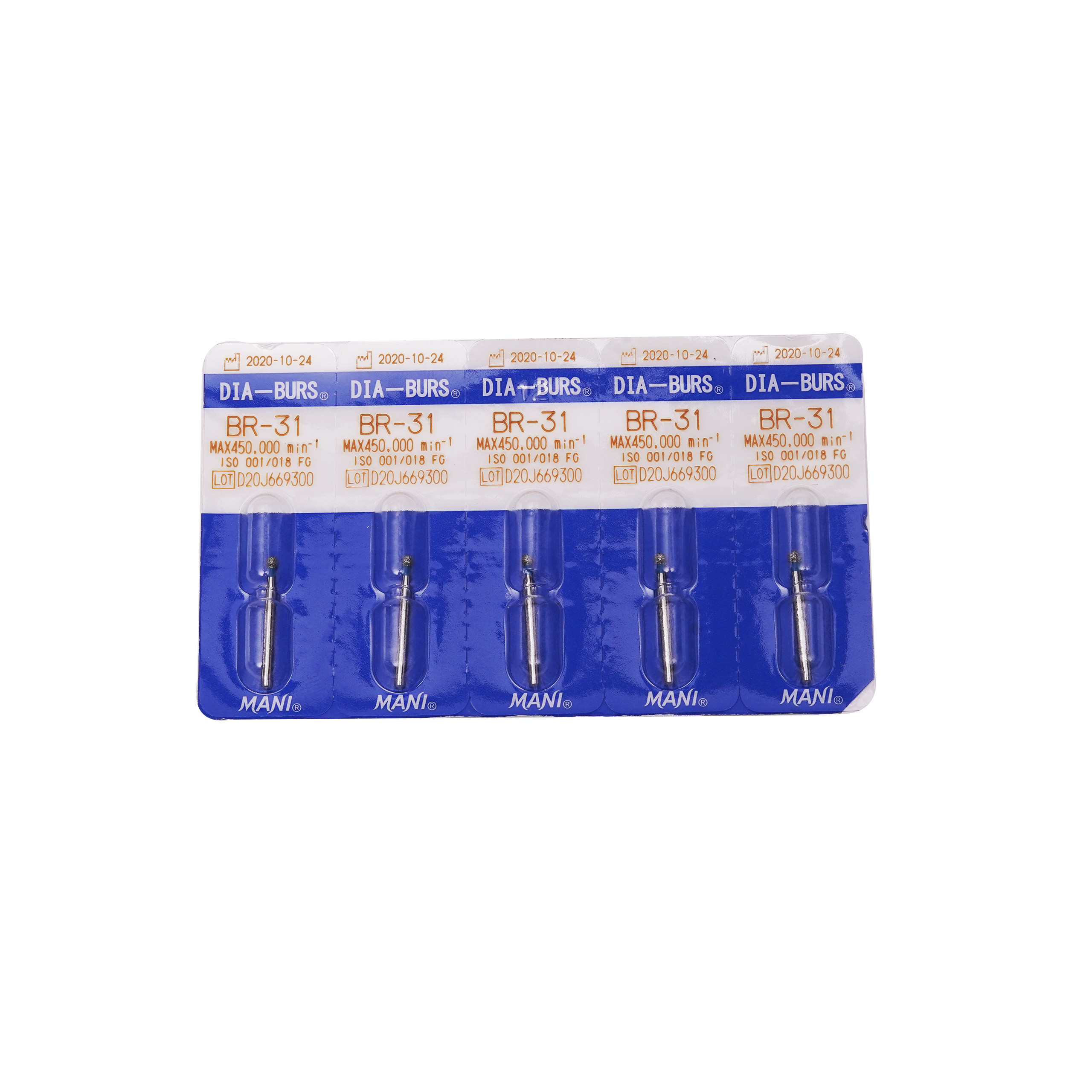 Mani Diamond Burs BR -31 (Pack Of 5)